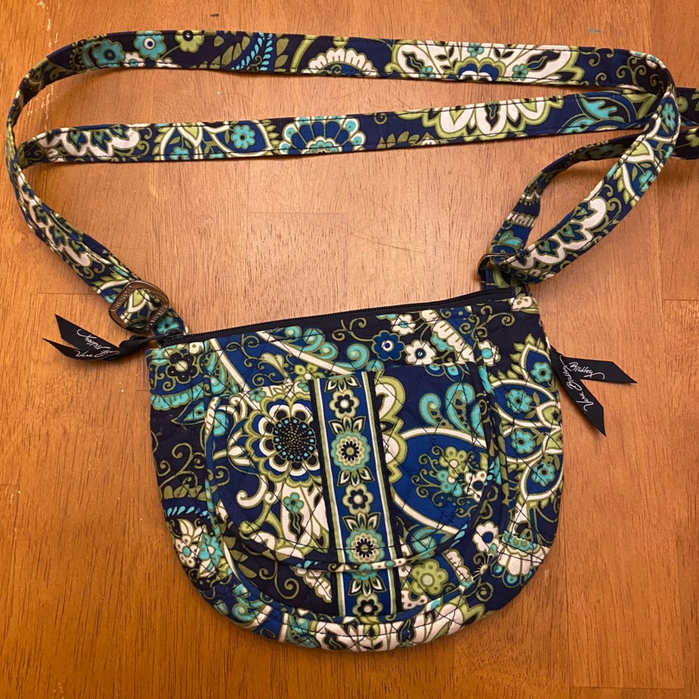 Vera Bradley Crossbody Purse, Rhythm & Blues